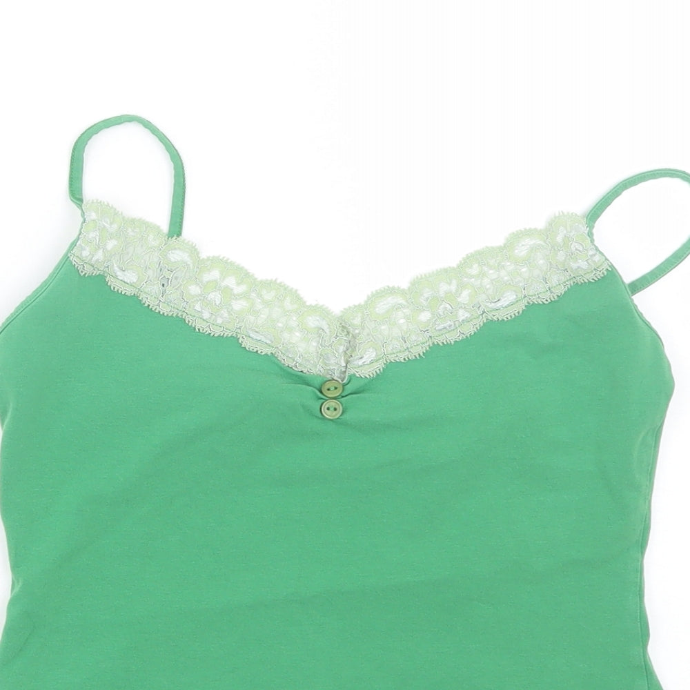 Laura Ashley Womens Green   Top Pyjama Top Size 8