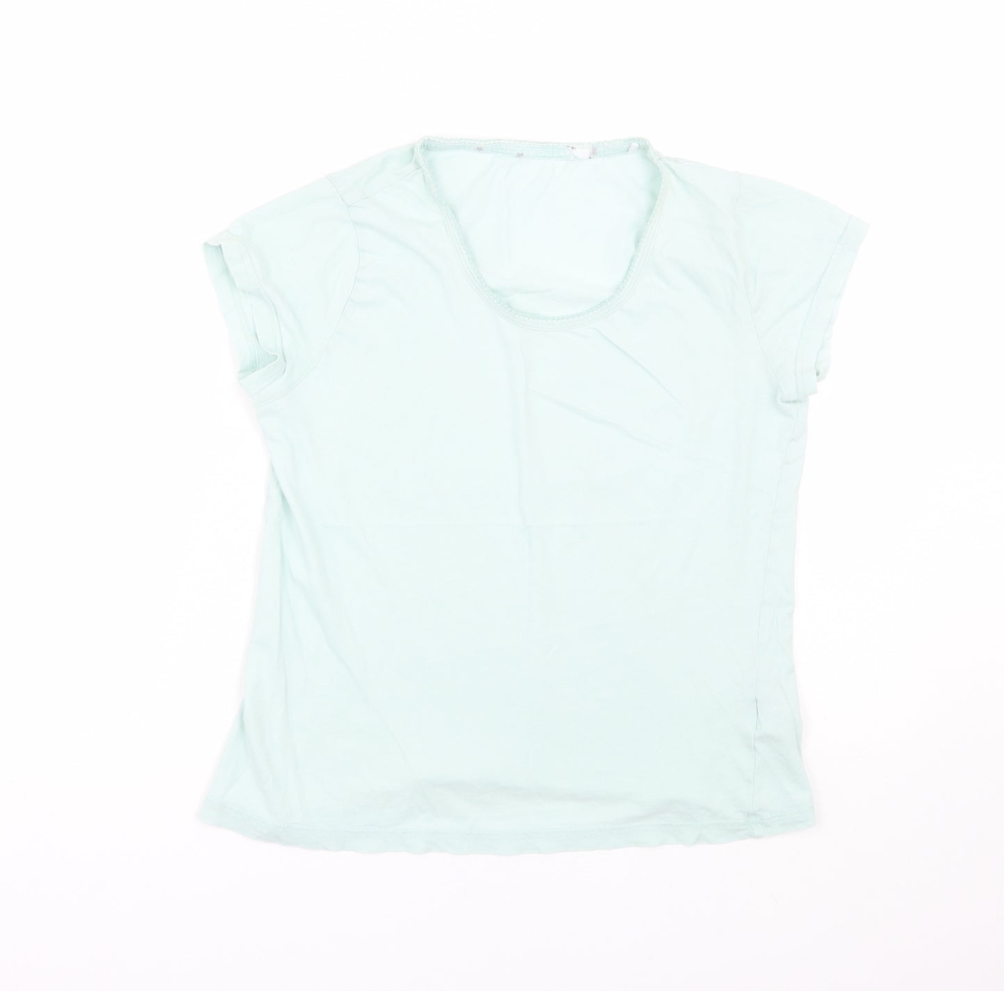 M&S Womens Green   Top Pyjama Top Size 8