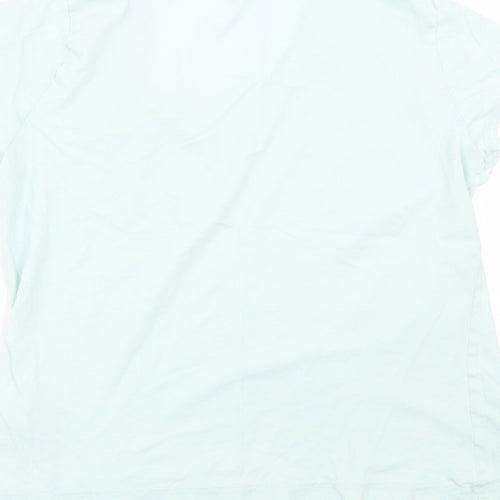 M&S Womens Green   Top Pyjama Top Size 8