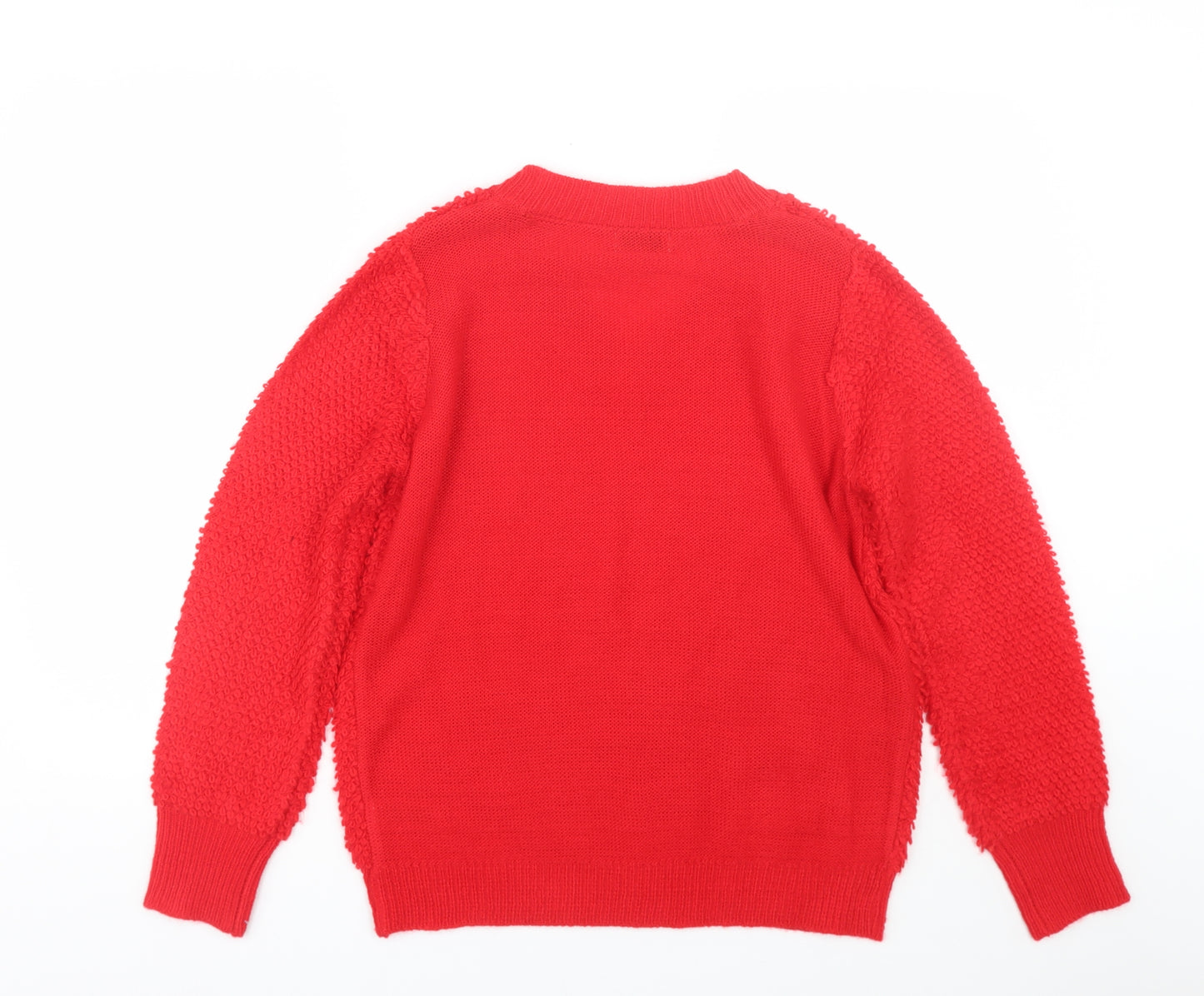 Papaya Womens Red   Pullover Jumper Size M
