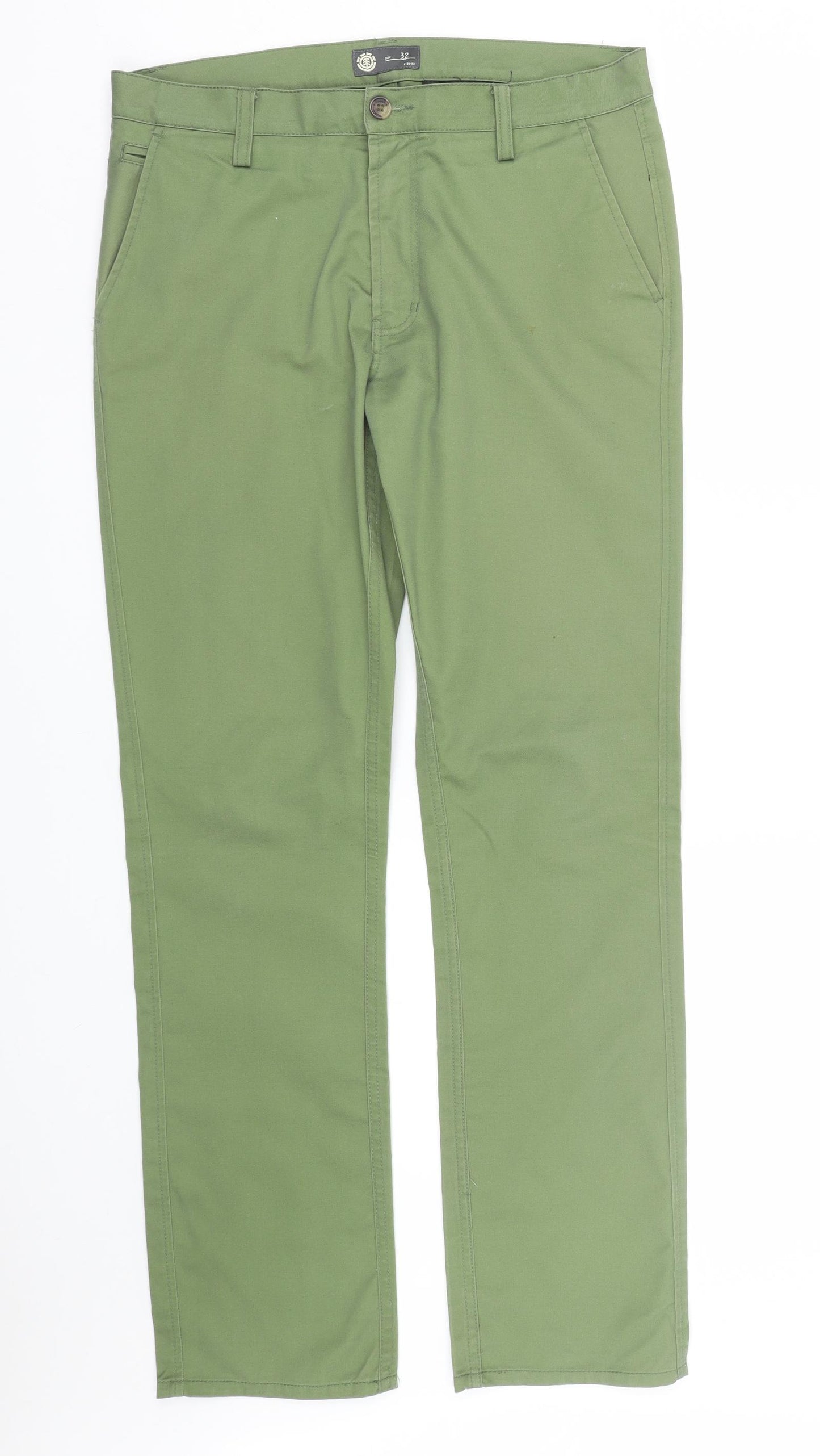 Element Mens Green   Trousers  Size 32 L32 in