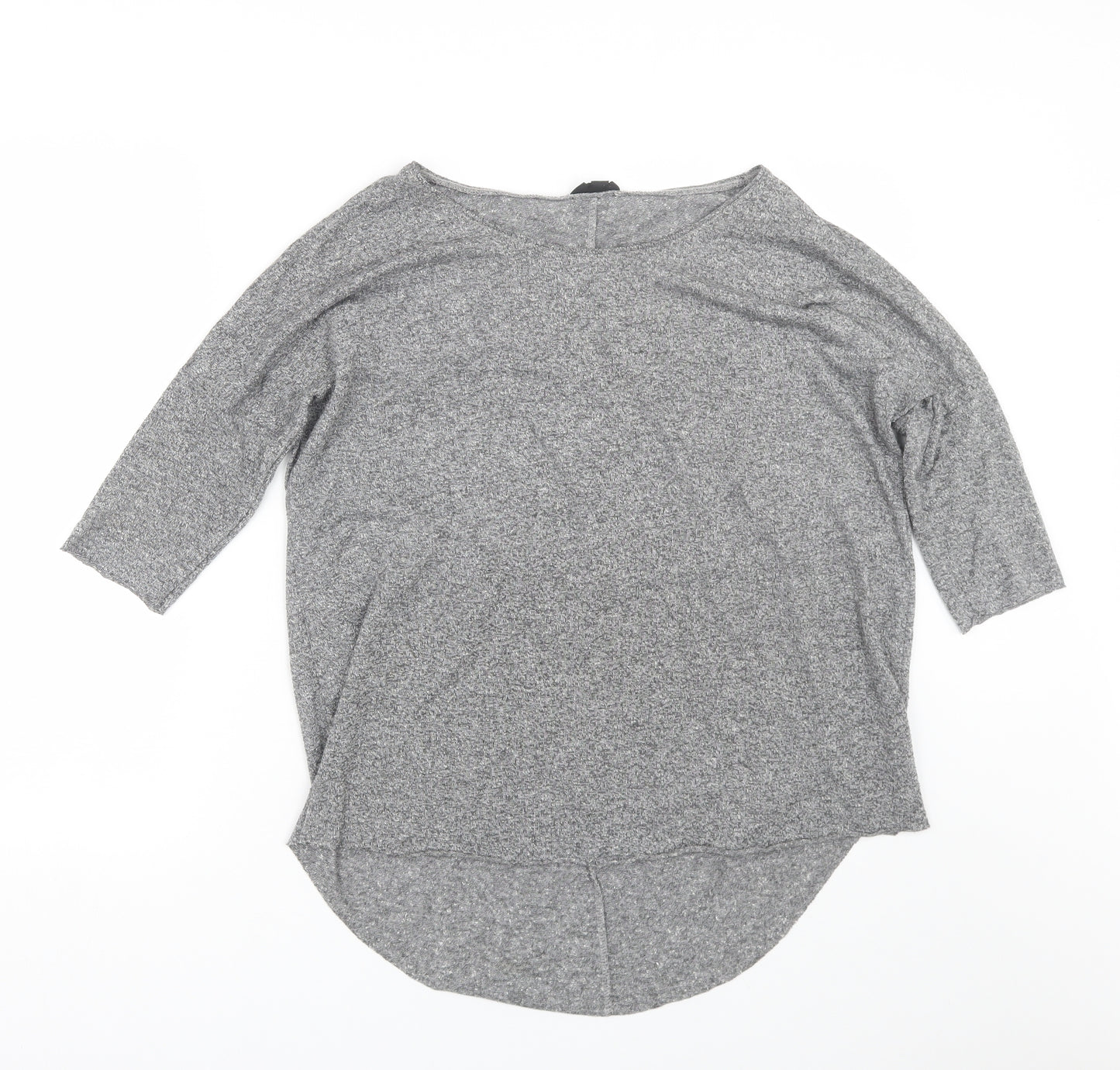 Topshop Womens Grey   Basic T-Shirt Size 10