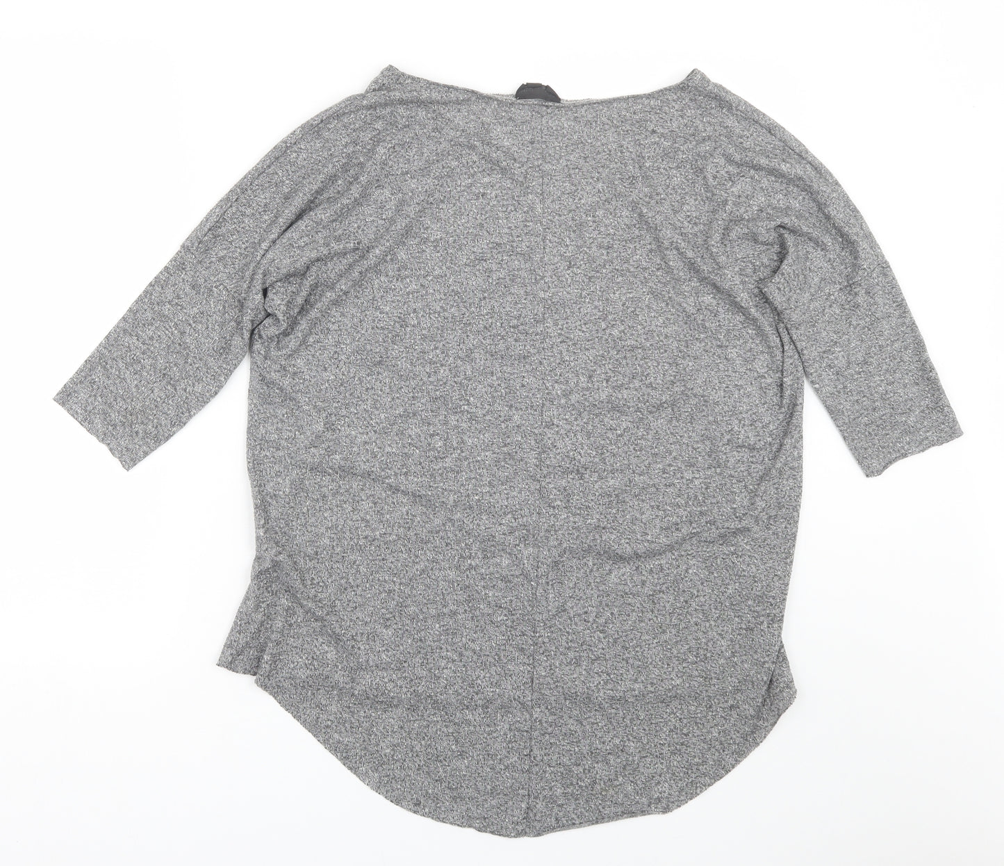 Topshop Womens Grey   Basic T-Shirt Size 10