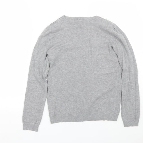 Dorothy per# Womens Grey   Pullover Jumper Size 10