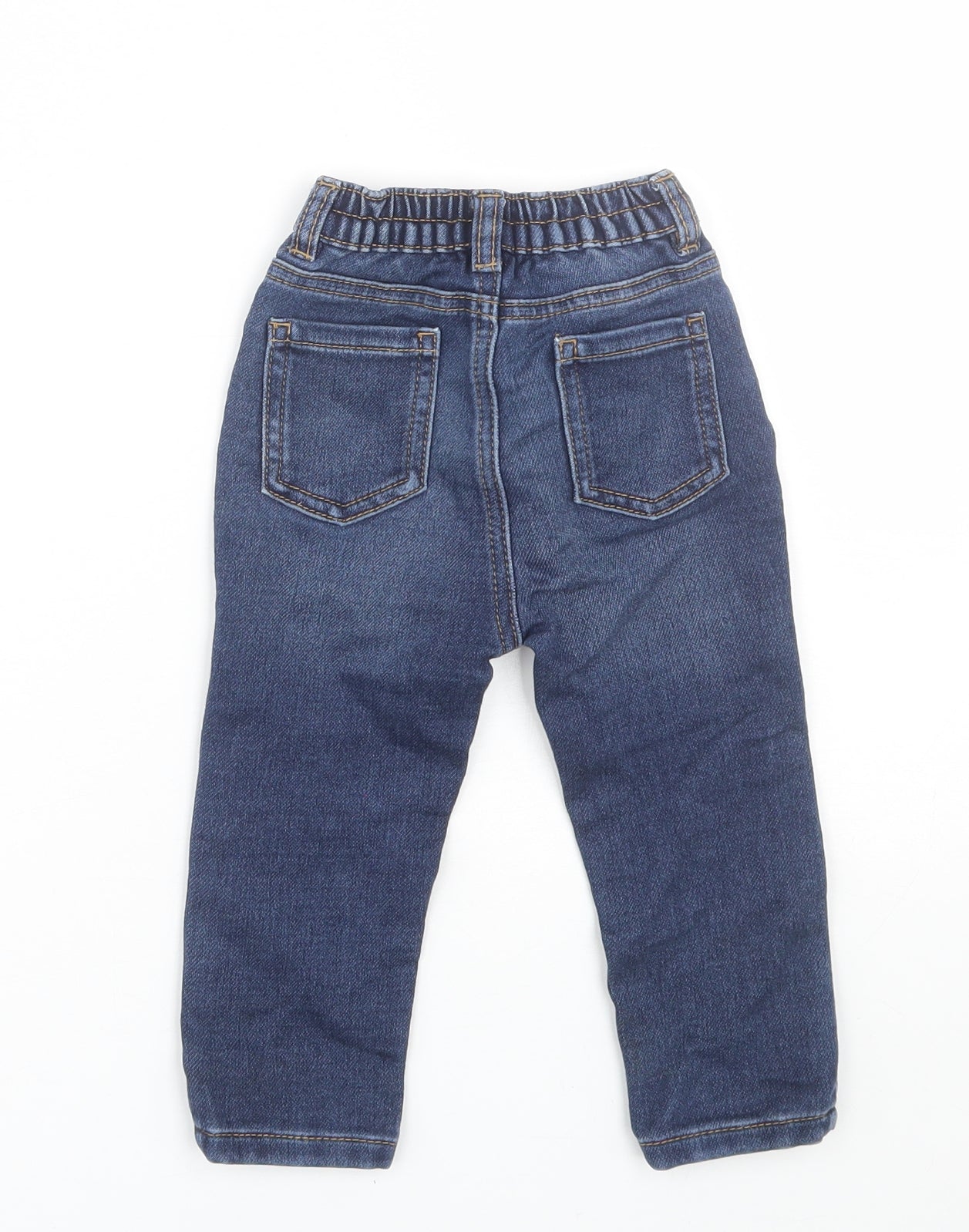 George Boys Blue  Denim Capri Jeans Size 12-18 Months