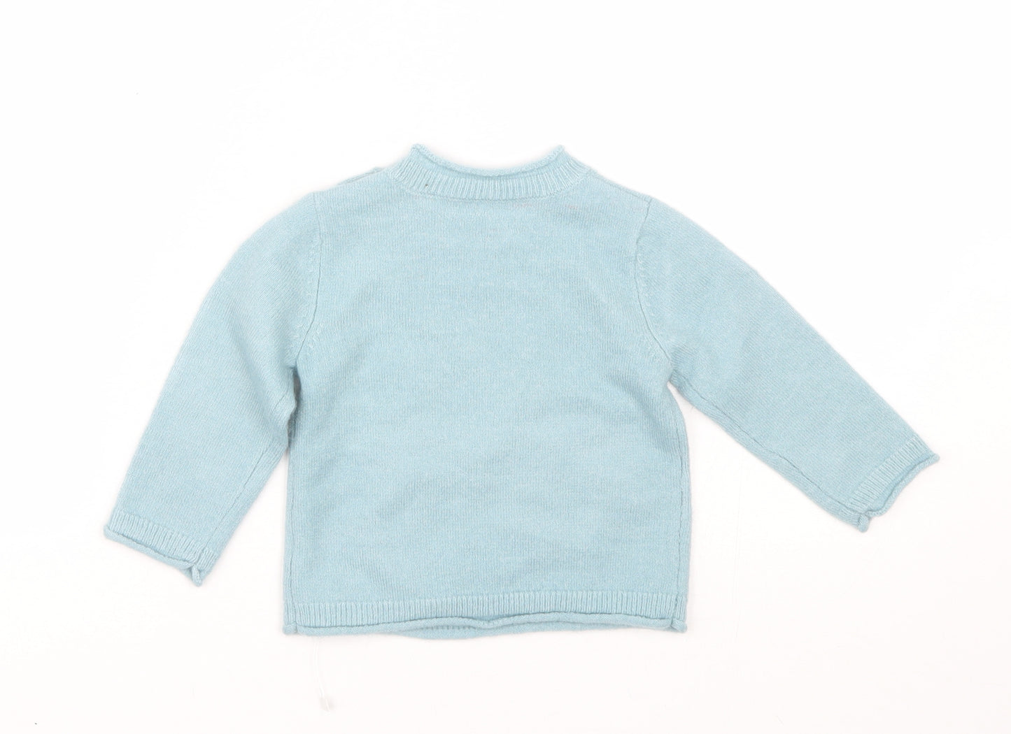 Nutmeg Baby Blue   Pullover Jumper Size 9-12 Months