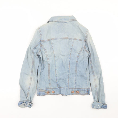 NEXT Womens Blue  Denim Jacket Coat Size 6