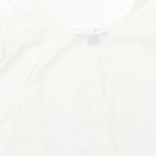 Atmosphere Womens White   Basic Tank Size 6
