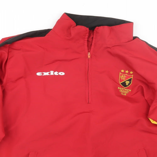 Exito Mens Red   Jacket Coat Size L  - Nantwich Cricket Club