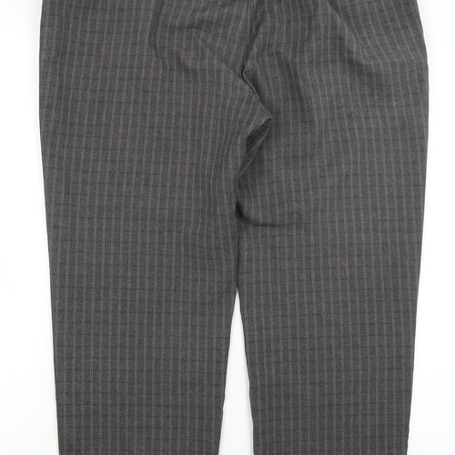 Special Collection Womens Grey Check  Trousers  Size 16 L26 in