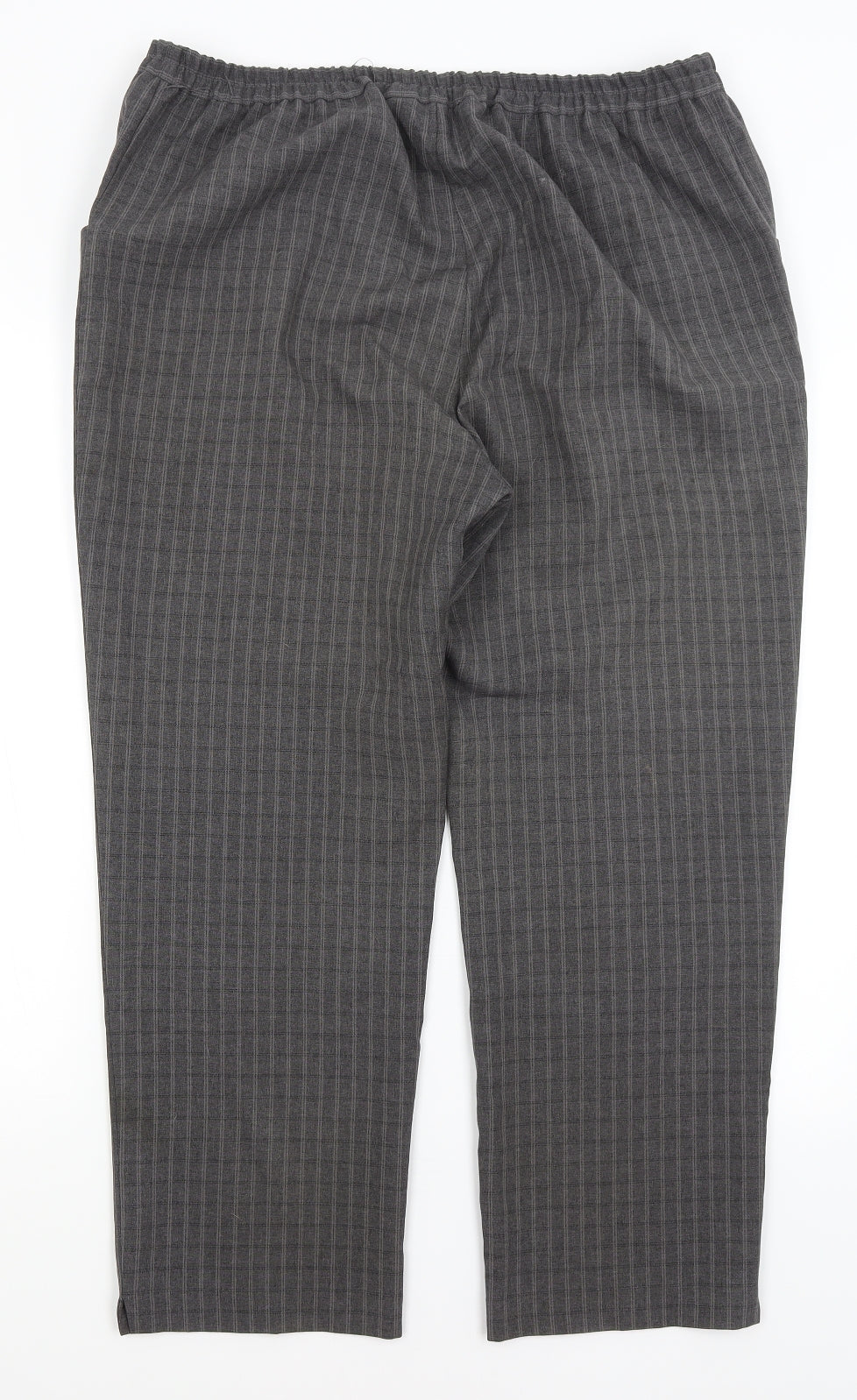 Special Collection Womens Grey Check  Trousers  Size 16 L26 in