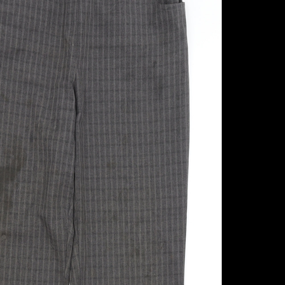 Special Collection Womens Grey Check  Trousers  Size 16 L26 in