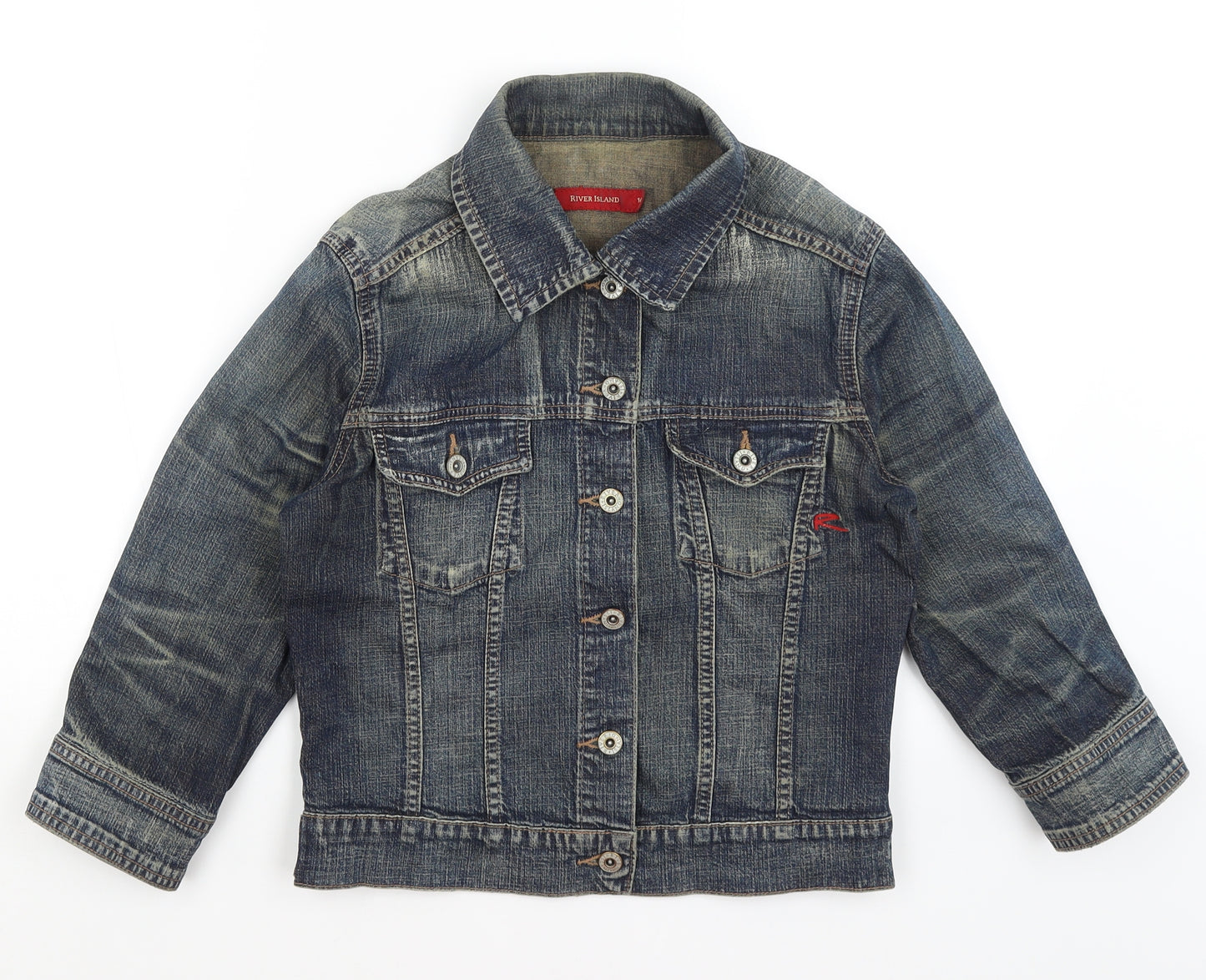 River Island Womens Blue   Jacket  Size 14