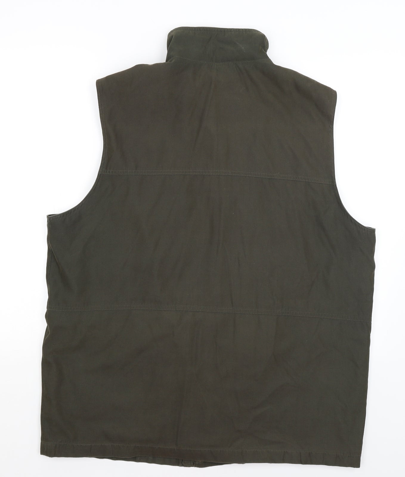 Mian Mens Green   Gilet Coat Size XL