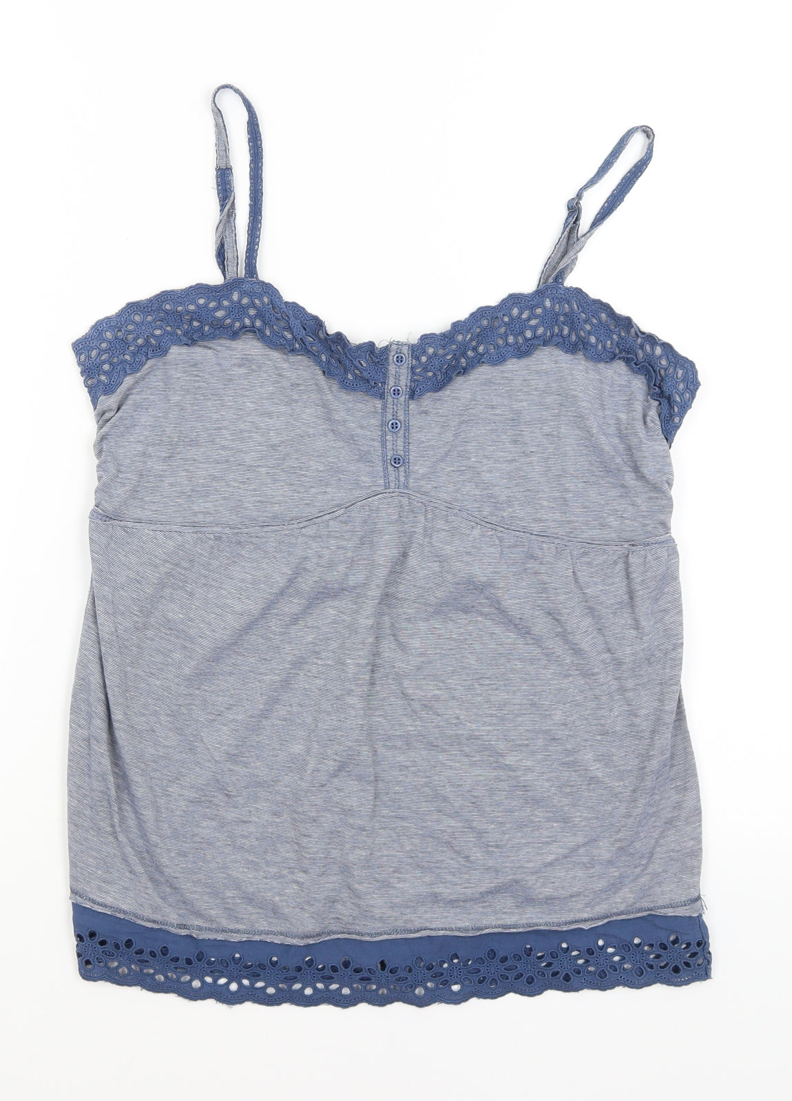 New Look Womens Blue   Camisole Tank Size 14