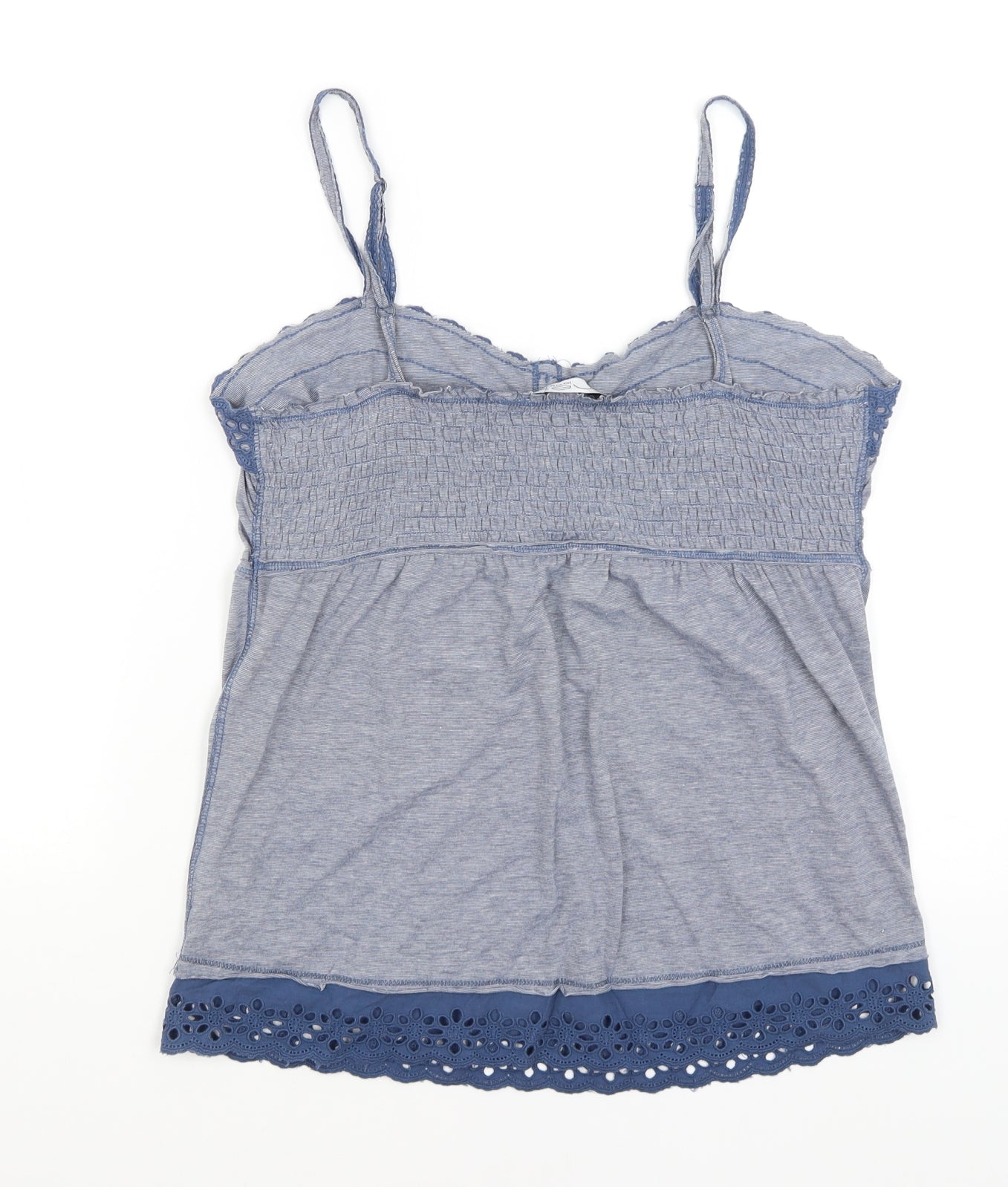 New Look Womens Blue   Camisole Tank Size 14