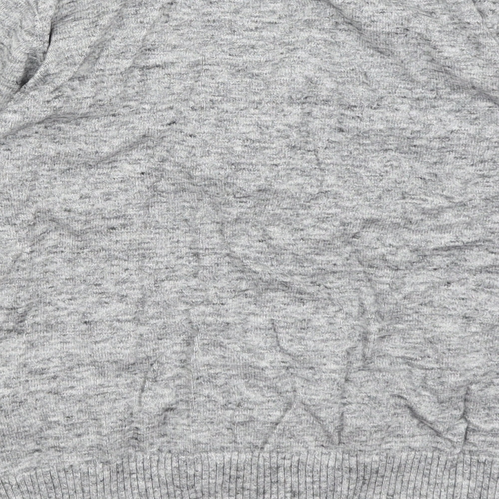 NEXT Girls Grey   Cardigan Jumper Size 8 Years