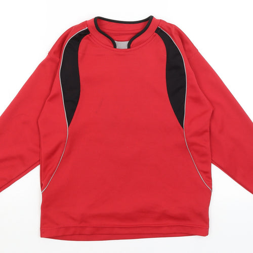 Precision Womens Red   Pullover Jumper Size 2XS