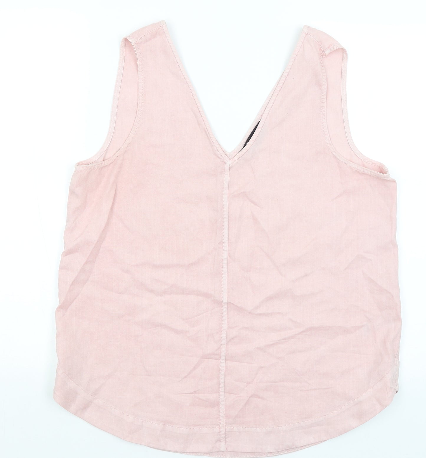 M&S Womens Pink   Basic Tank Size 14