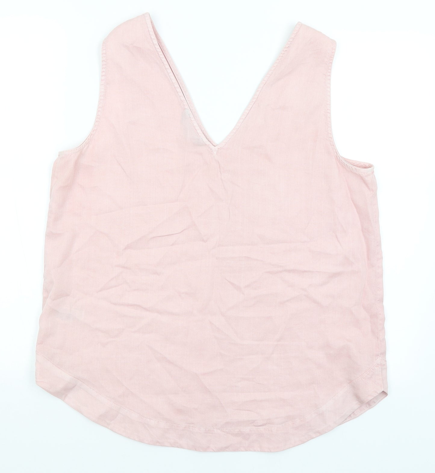 M&S Womens Pink   Basic Tank Size 14