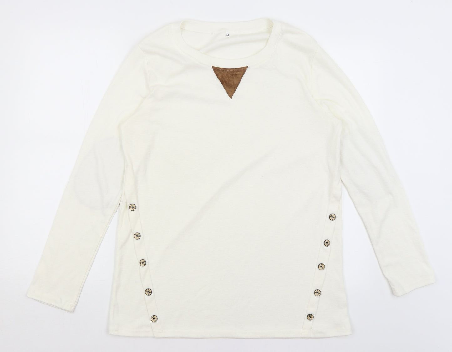 Preworn Womens Ivory   Pullover Jumper Size M