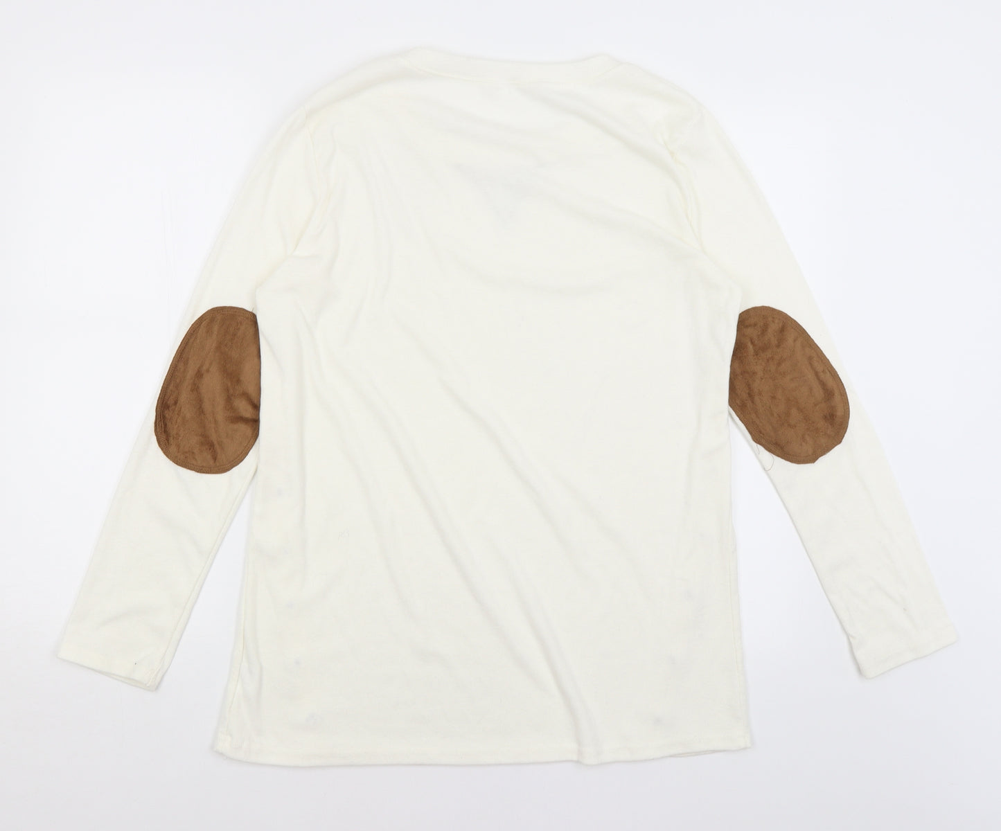 Preworn Womens Ivory   Pullover Jumper Size M