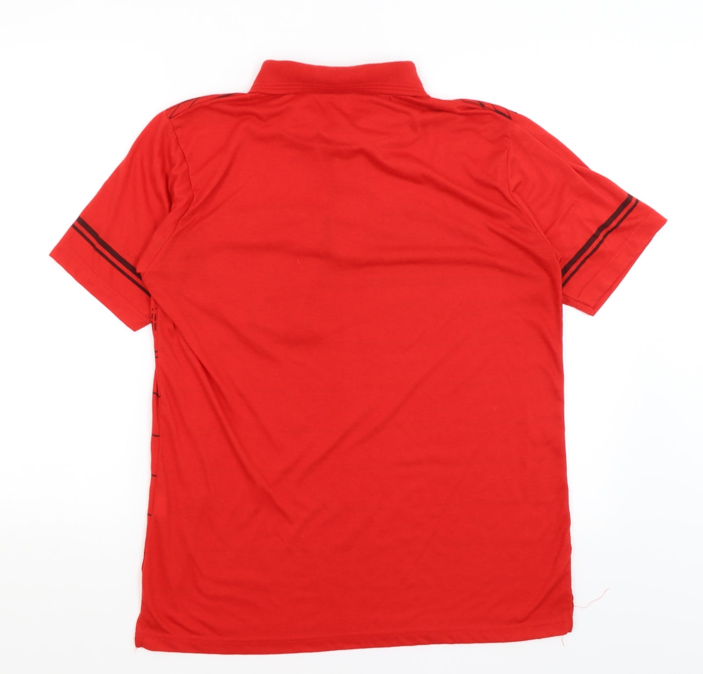 Preworn Mens Red    T-Shirt Size L