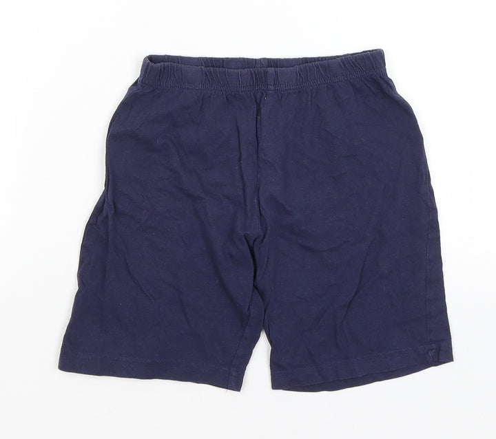 F&F Boys Blue Bermuda Shorts Size 7-8 Years