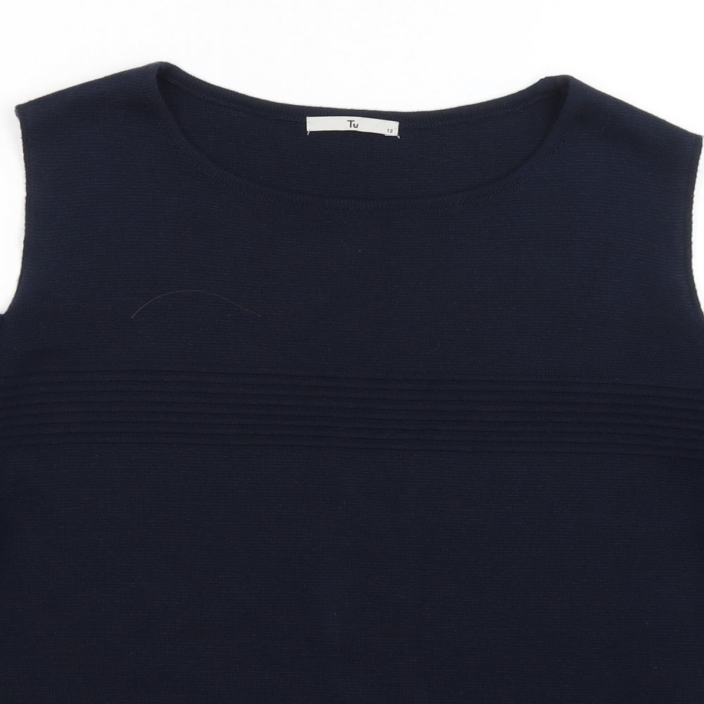 TU Womens Blue   Pullover Jumper Size 12