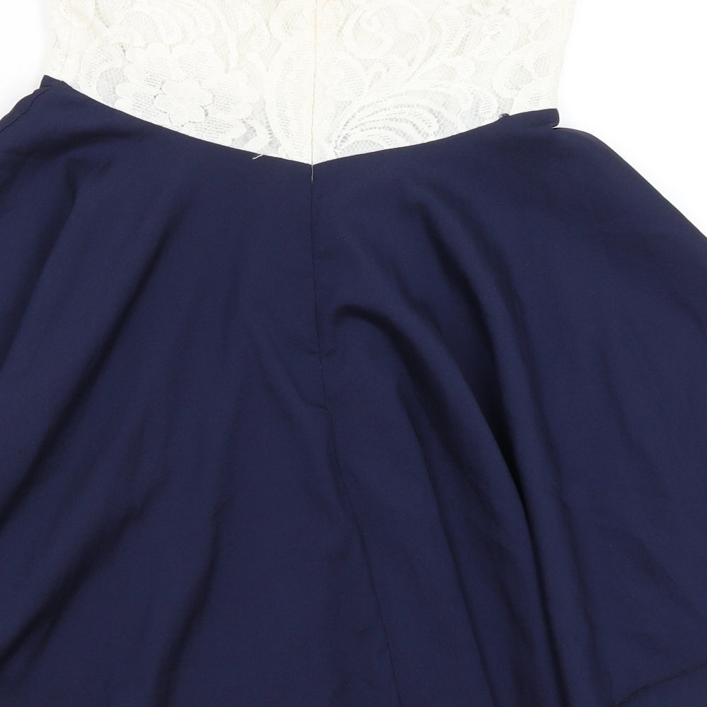 Club L Womens Blue   Bodycon  Size 10