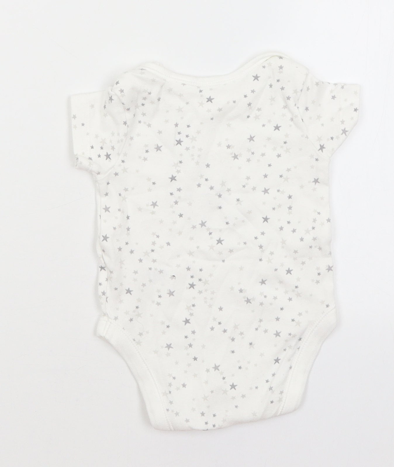 George Baby White   Romper One-Piece Size 3-6 Months  - I Love Daddy
