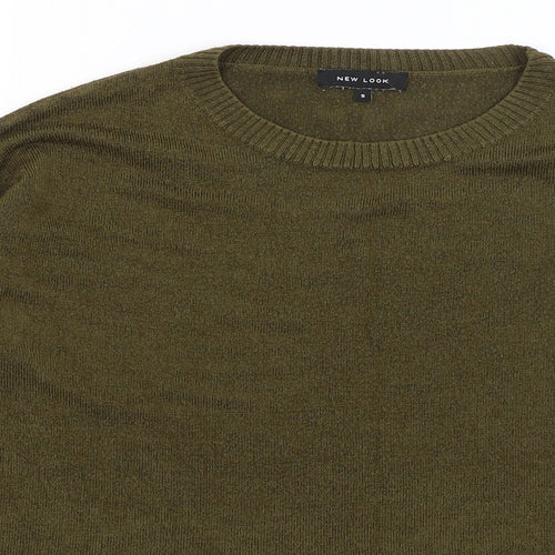 New Look Womens Green   Pullover Jumper Size S