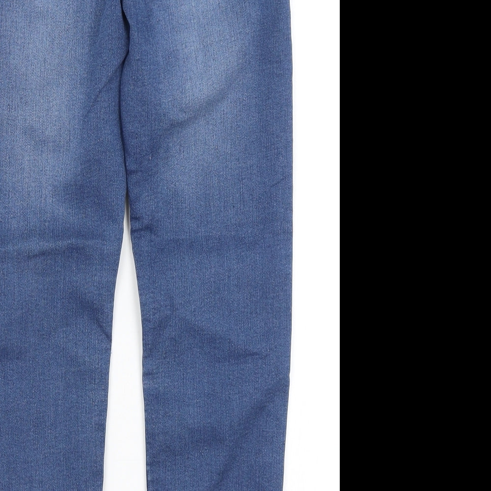 Nutmeg Girls Blue   Straight Jeans Size 9-10 Years