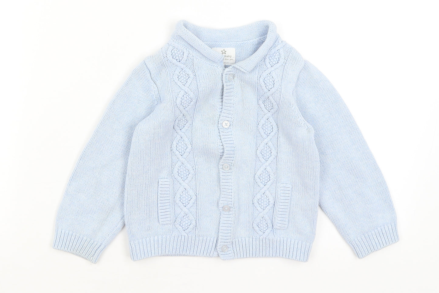 NEXT Baby Blue   Cardigan Jumper Size 9-12 Months