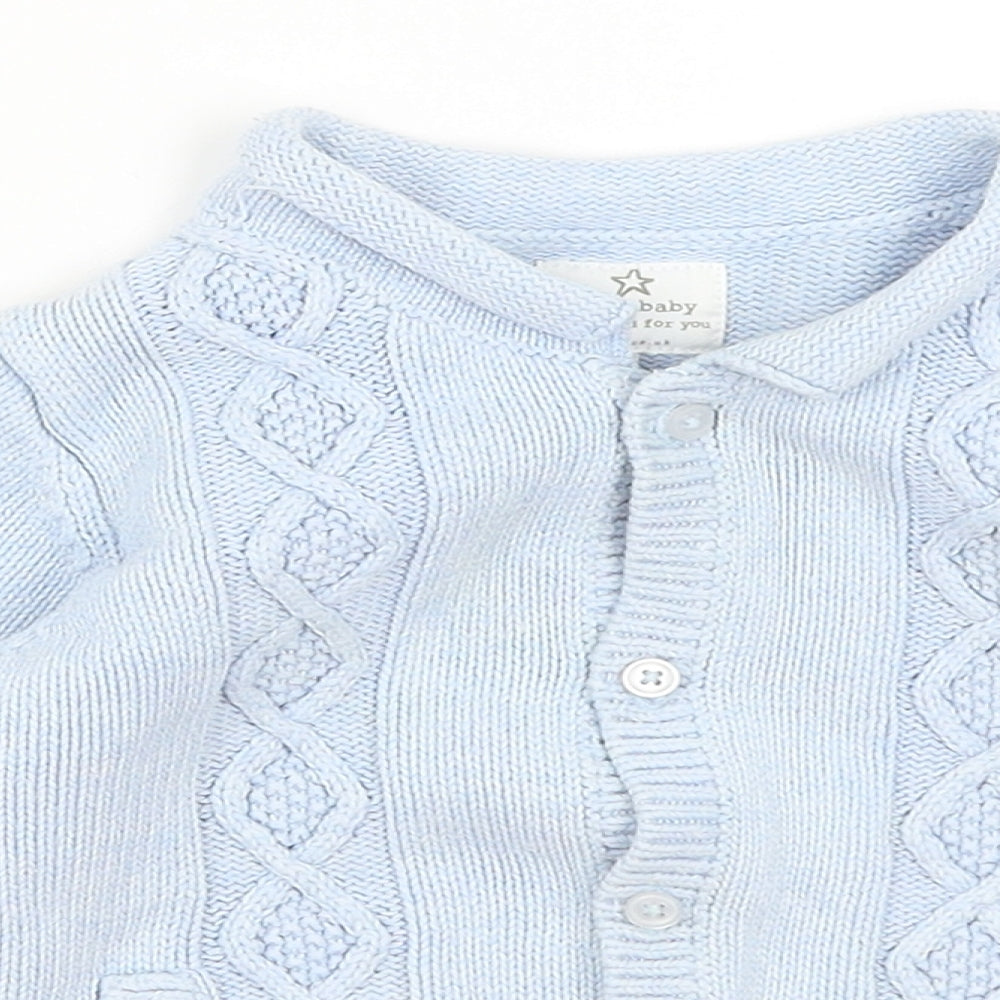 NEXT Baby Blue   Cardigan Jumper Size 9-12 Months