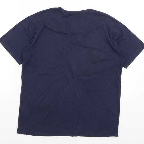 Ellie Louise Womens Blue   Basic T-Shirt Size S