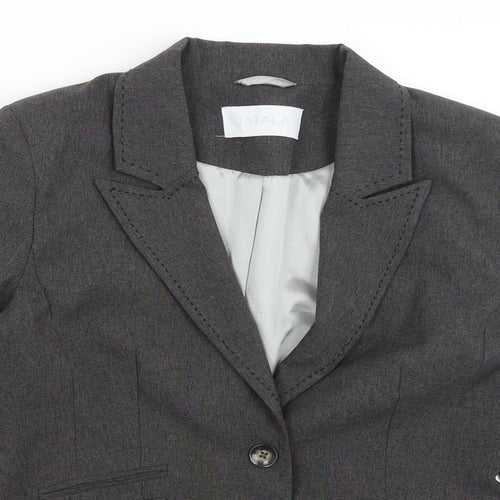 Matalan Womens Grey   Jacket Blazer Size 12
