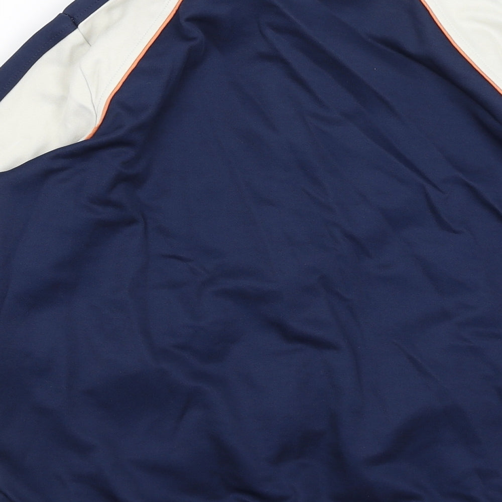 M&S Boys Blue   Full Zip Jumper Size 12-13 Years