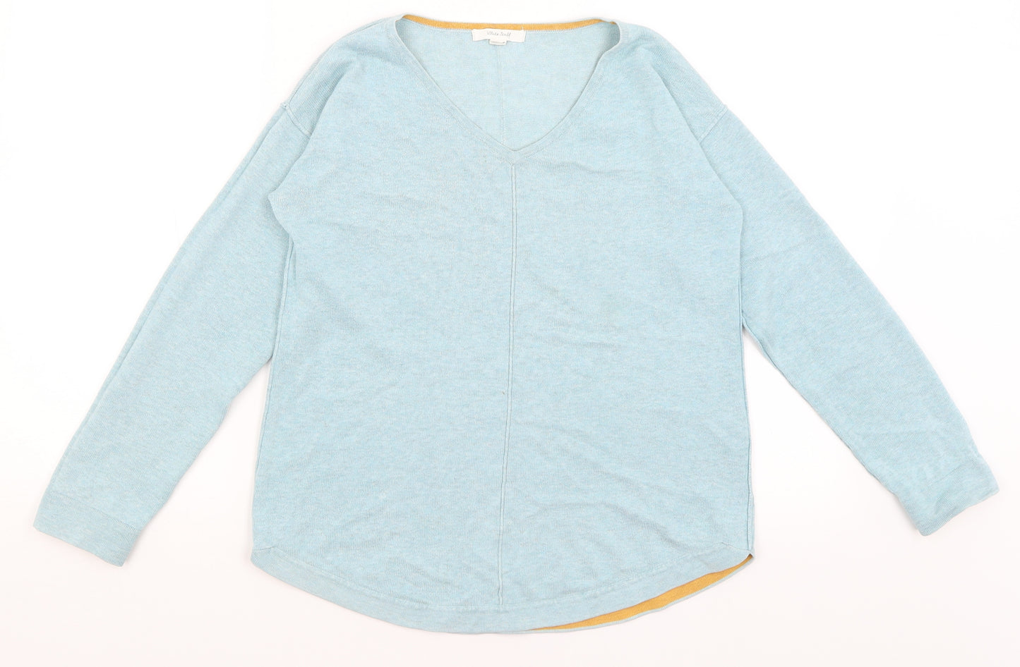 White Stuff Womens Blue   Pullover Jumper Size 8