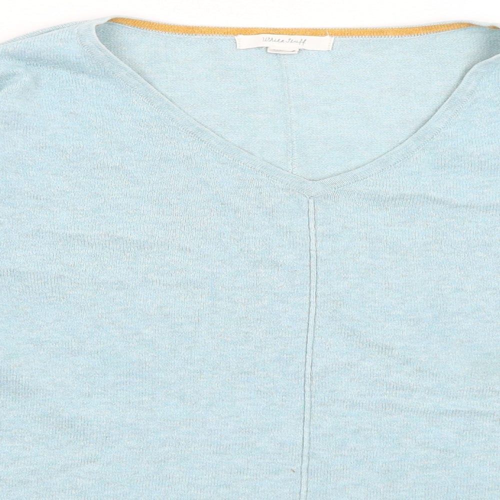 White Stuff Womens Blue   Pullover Jumper Size 8