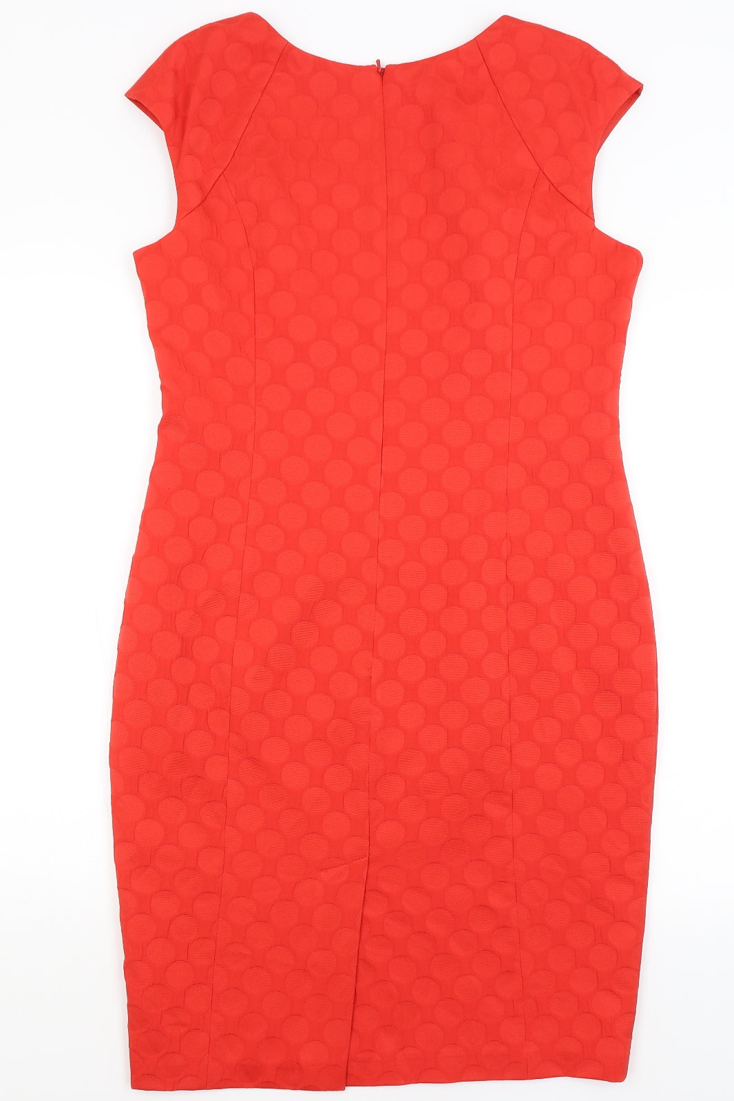 NEXT Womens Red   Pencil Dress  Size 14