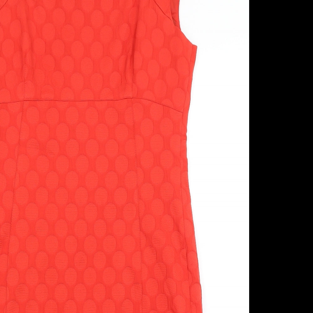 NEXT Womens Red   Pencil Dress  Size 14