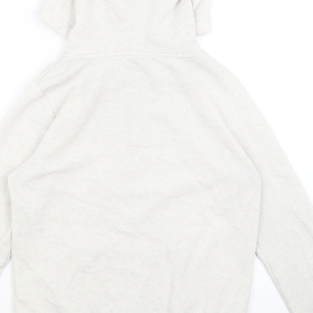 Primark Womens Ivory   Full Zip Hoodie Size S