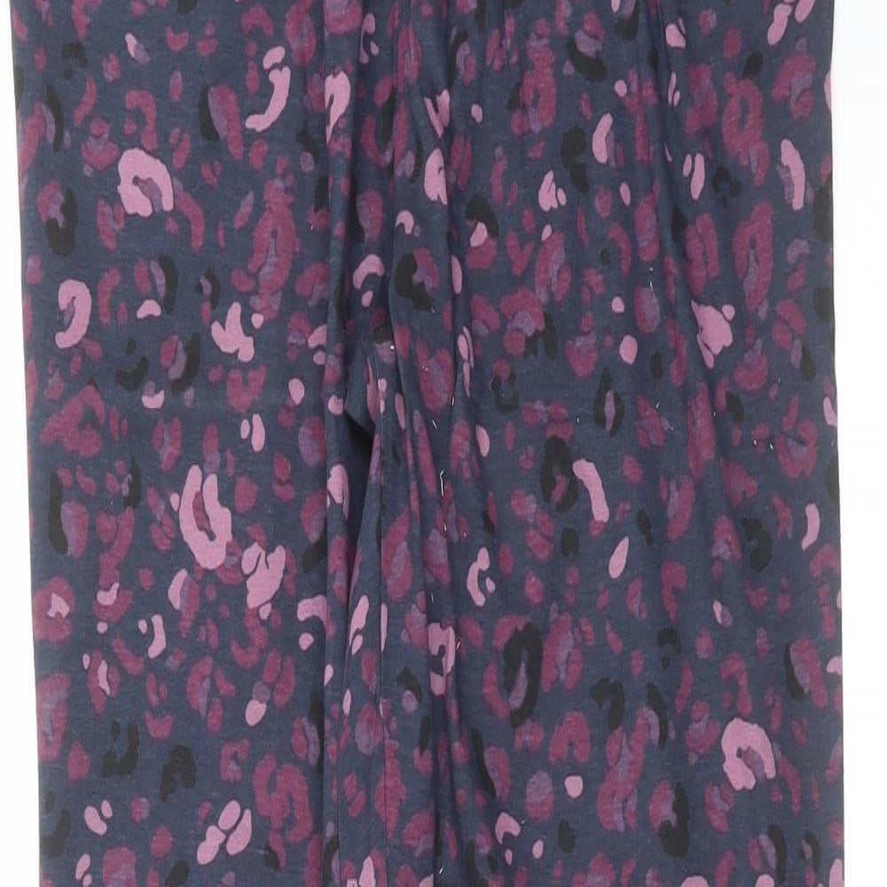 Primark Womens Blue Animal Print   Pyjama Pants Size S