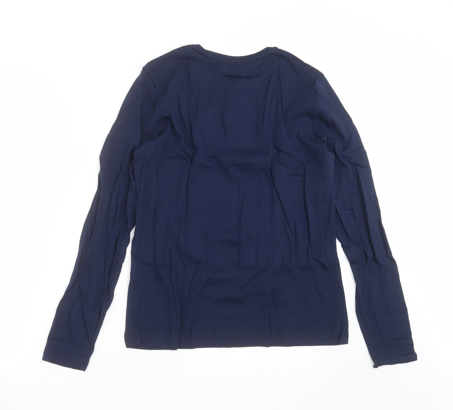 LIDL Womens Blue Solid  Top Pyjama Top Size S  - Harry Potter