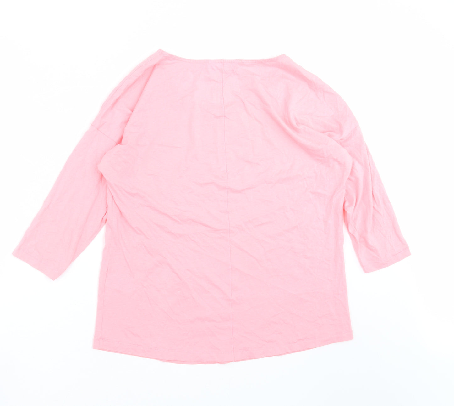 Marks and Spencer Womens Pink   Basic T-Shirt Size 12