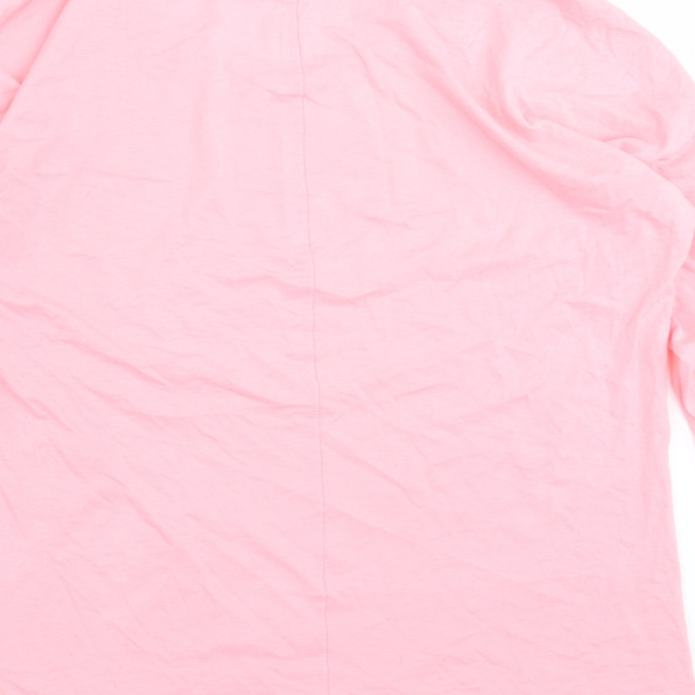 Marks and Spencer Womens Pink   Basic T-Shirt Size 12