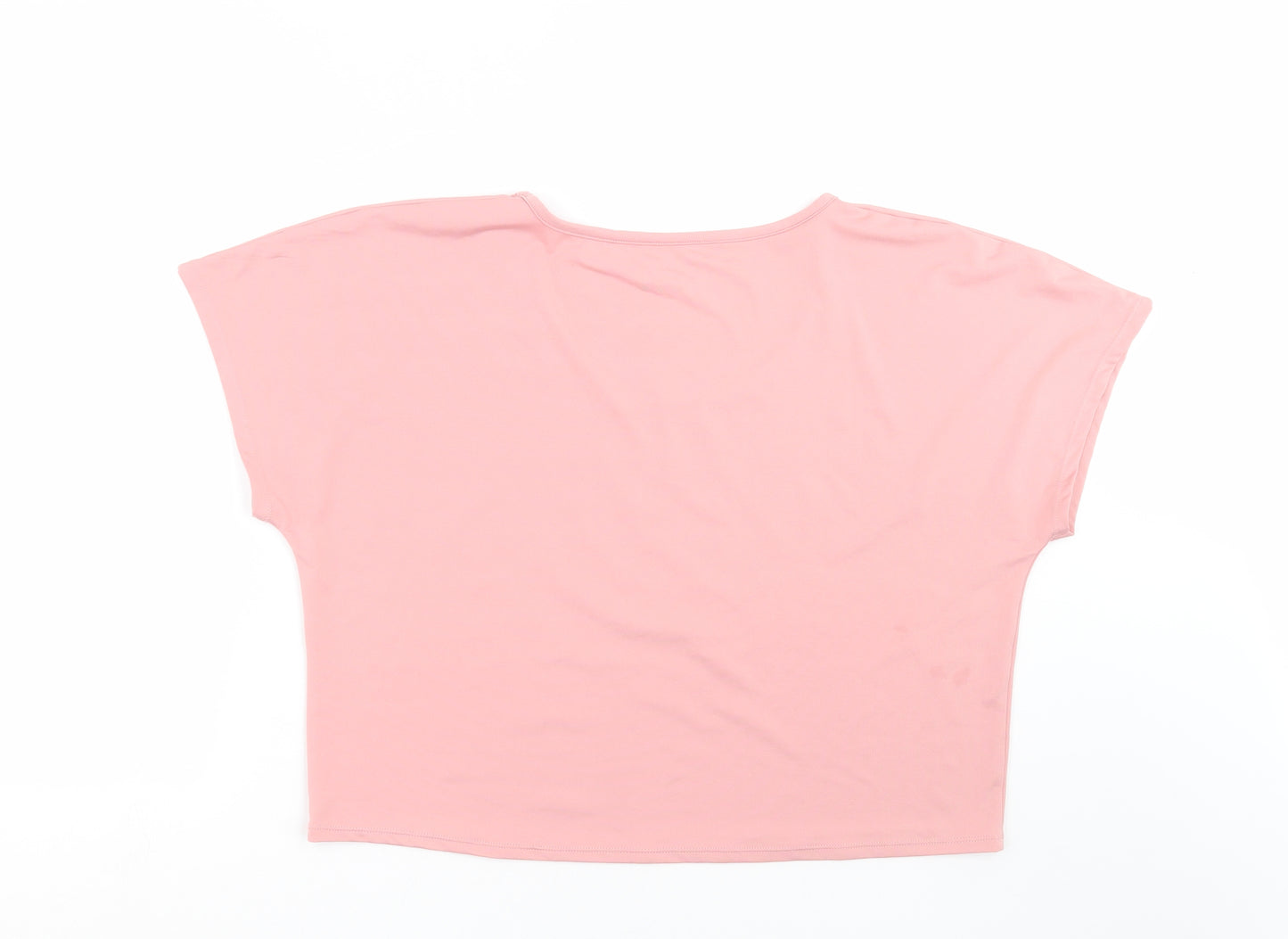 SOULUXE Womens Pink   Cropped T-Shirt Size M  - one and only