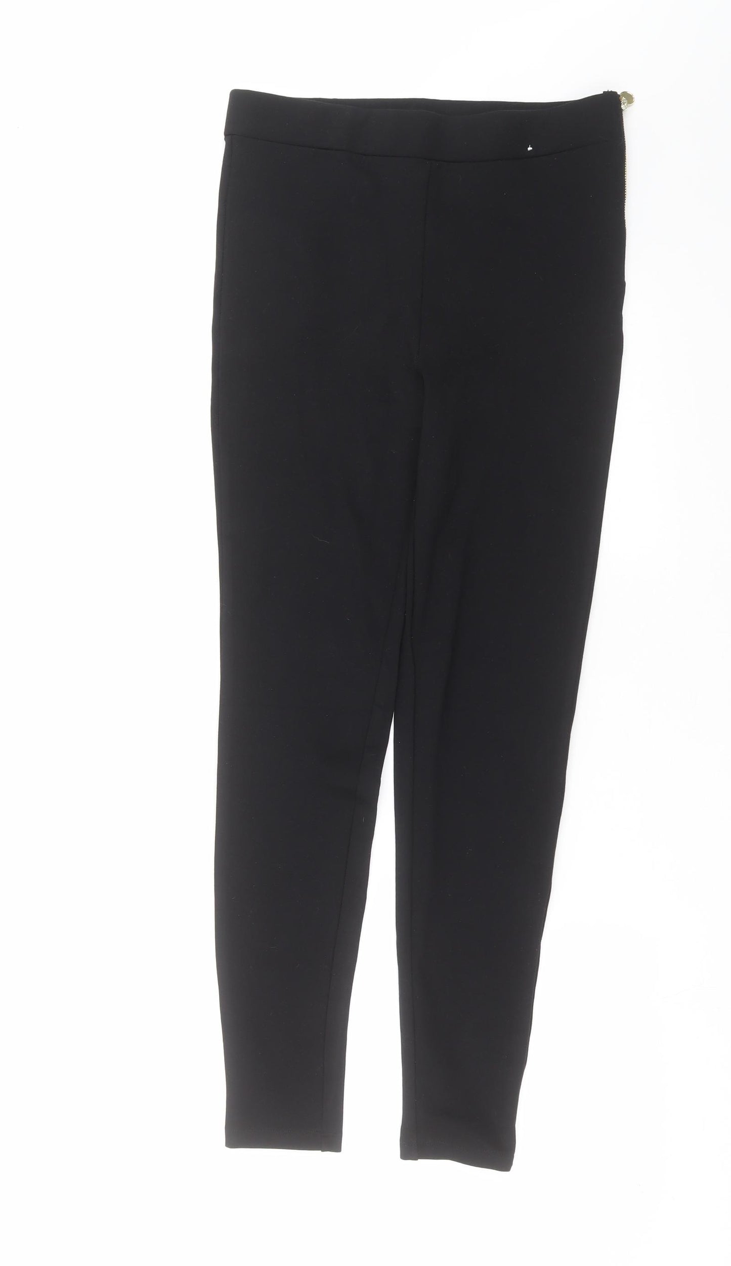 Papaya Womens Black   Trousers  Size 10 L27 in