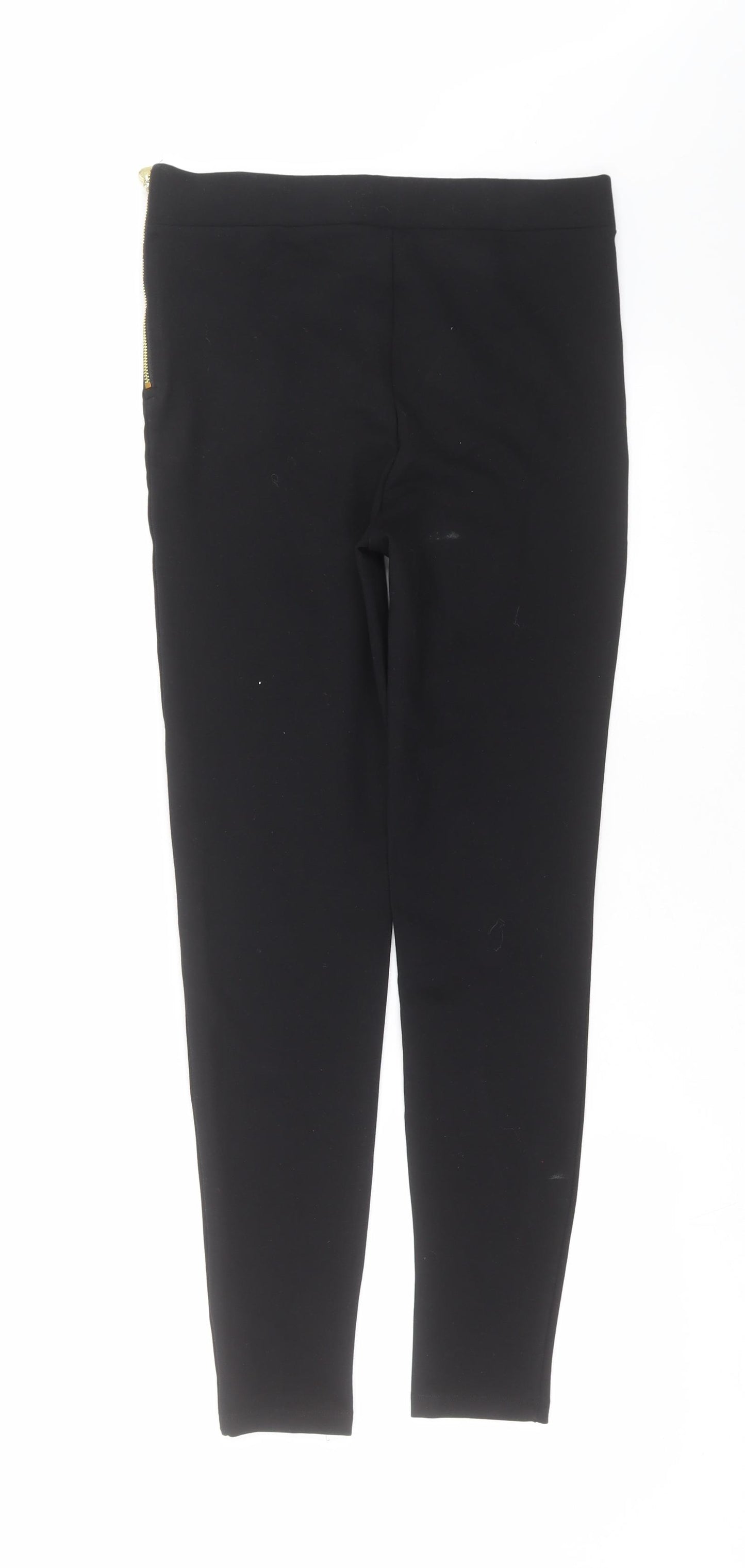Papaya Womens Black   Trousers  Size 10 L27 in